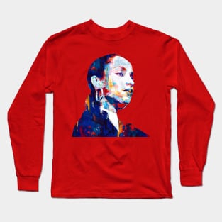 Sade Abstract Paintings Long Sleeve T-Shirt